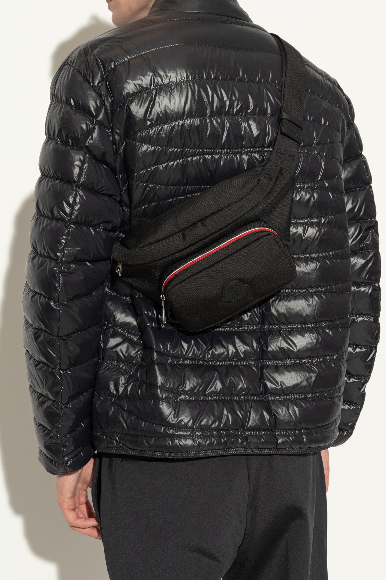 Moncler Black Durance Belt Bag